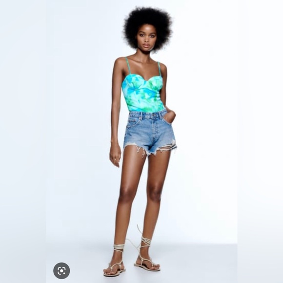 Zara satin bodysuit - Picture 2 of 4